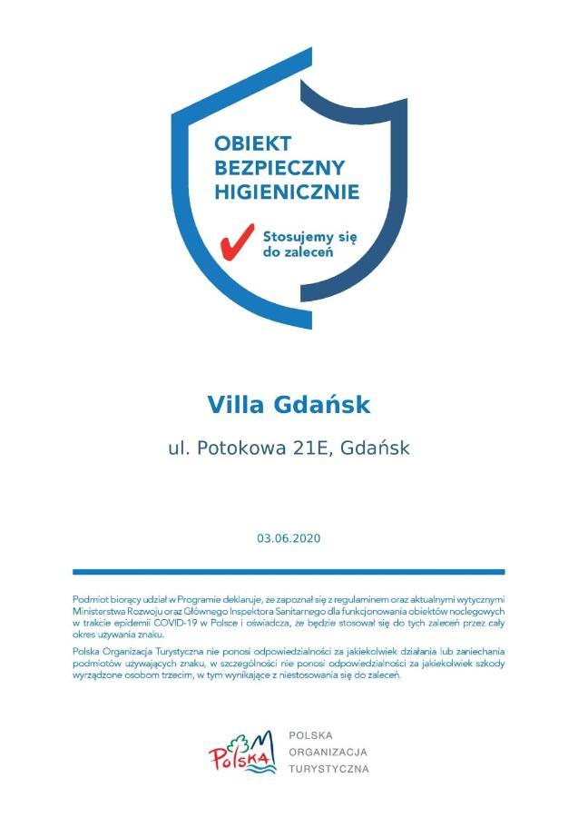 Villa Gdansk Bagian luar foto